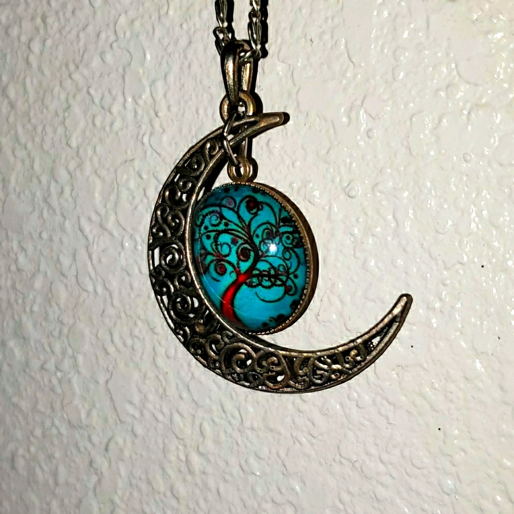 Wiccan Tree of Life necklace
